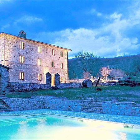 モンテ・カステッロ・ディ・ヴィービオ Campo Al Vento - Country Farmヴィラ エクステリア 写真